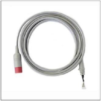 Cable Para Transductor De Tococardiografo